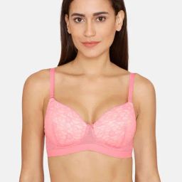 Zivame Pink Non Wired Padded T-Shirt Bra-picture-32