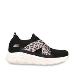 Skechers Women's BOBS B FLEX - KITTY KICKSTART Black Lifestyle Slip On Shoe-image-56