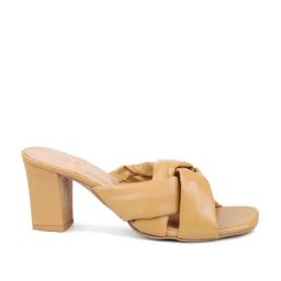 Inc.5 Women's Beige Cross Strap Sandals-image-86