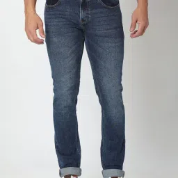 Spykar Blue Slim Fit Jeans-picture-46