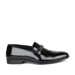 Atesber by Inc.5 Men's Black Casual Loafers-image-88