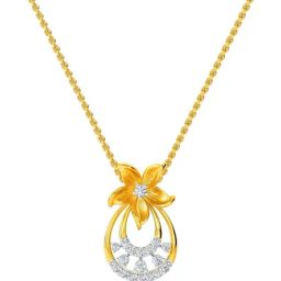 Kisna Diamond & Gold Jewellery 18k Lavinia Pendant-image-20