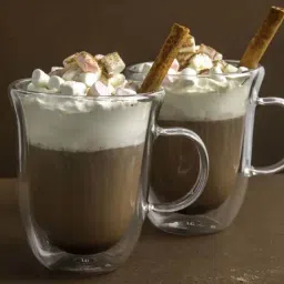 La Cafeti re Glass 350ml Double Walled Hot Chocolate Jack Glasses-picture-44