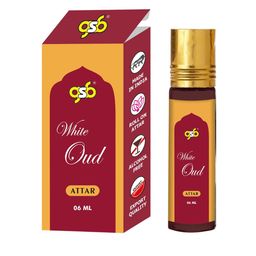 GSB White Oud Alcohol Free Long Lasting Attar - 6 ml-7