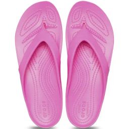 Crocs Women's Kadee Pink Flip Flops-picture-34