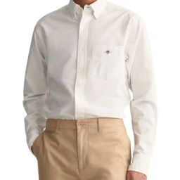 Gant White Regular Fit Shirt-image-52