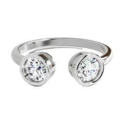 Sparkles 14k (585) White Gold Lab Grown Diamond Rings-picture-21