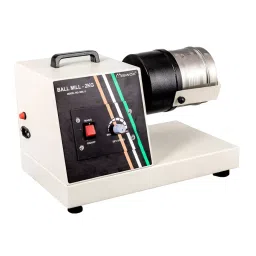 MESWOX 2 Kg Capacity 0.5 HP 80 RPM Semi-Automatic Laboratory Ball Mill, MBM-2-19