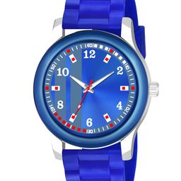 CSAMON Men Printed Dial & Straps Analogue Watch B9050 BLUPata NEW CD-17