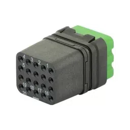 SOURIAU-SUNBANK / EATON RECTANGULAR MODULE, RCPT, 20POS, 4ROW, 8MQ2M2022BC-picture-2