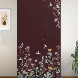 Godrej Interio¿Interio Slimline Digital Printed with 4 Shelves Metal Almirah-image-96