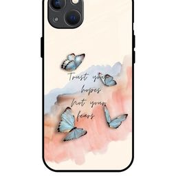 QRIOH Quirky Printed iPhone 13 Mini Back Case Mobile Accessories-image-56