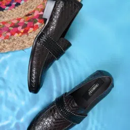 Cobblerz Men's Wine Casual Loafers-image-58