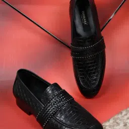 Cobblerz Men's Black Casual Loafers-picture-22
