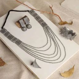 Teejh Vatsa Oxidised Silver Jewellery Gift Set-picture-28