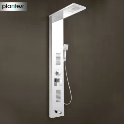 Plantex Shower Panel for Bathroom/5 in 1 Shower System with Rainfall Shower/Hand Shower Shower Panel-image-32