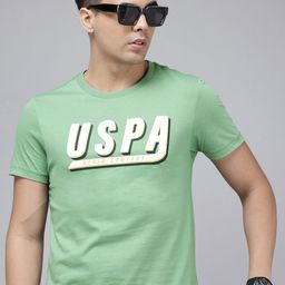 U.S. Polo Assn. Denim Co. Brand Logo Printed Pure Cotton T-shirt-picture-28