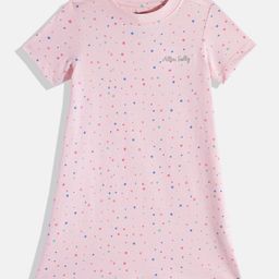 Allen Solly Junior Geometric Ditsy Print A-Line Dress-image-30