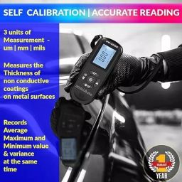 Amici Auto Car Coating Thickness Gauge 0 to 2000 µm Measuring Ranges Range with LCD Digital Display, 1xCOATING-GAUGE-N image 5