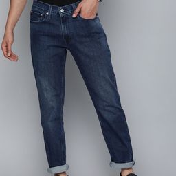 Levis Men Blue Slim Fit Light Fade Stretchable Casual jeans-image-10