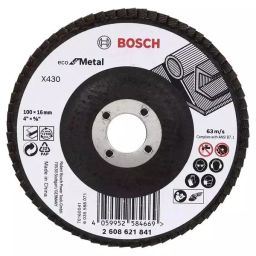 Bosch 4 inch 60 Grit Aluminum Oxide Flap Disc For General Applications, 2608621839 (Pack of 10)-image-46