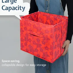 Aura Red Unisex Set of 3 Regular Multi-Utility Organisers image 2