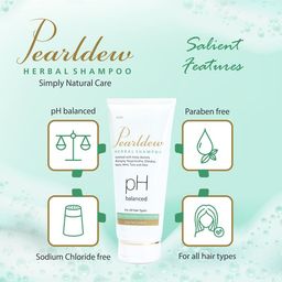 Pearldew Herbal Shampoo With Amla & Neem - 200 ml image 2
