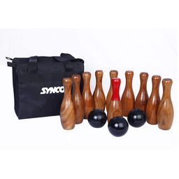 SYNCO Wooden Skittles Set - Multicolour-picture-20