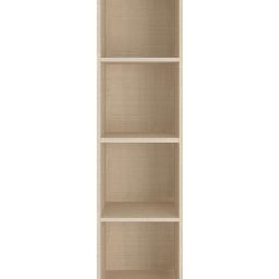Adona Saratoga Bookshelf Cum Display Cabinet- Beige-25