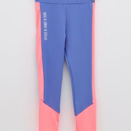 LC Waikiki Polyester Elastic Waist Colour Blocked Detailed Leggings  - Blue-image-15