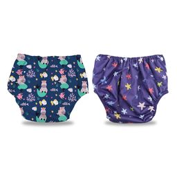 Chinmay Kids Baby Swim Diaper Waterproof Reusable Leakproof Adjustable Infant Pool Pant Boys And Girls Swim Diaper- Blue-15