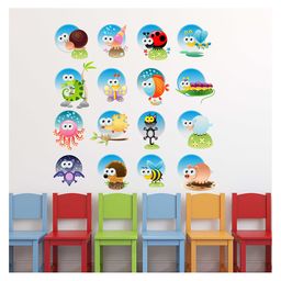 Wallstick Colorful Insects wallsticker-image-36