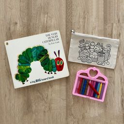 Little Canvas DIY Colouring Yummy Foodland Pouch-image-32