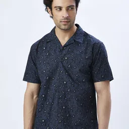VALEN CLUB Men Relaxed Opaque Printed Casual Shirt-picture-20