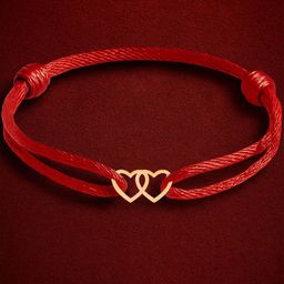 MINUTIAE Women Brass Handcrafted Rose Gold-Plated Cuff Bracelet-image-74