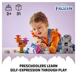 LEGO DUPLO Disney Frozen Elsa & Bruni in the Enchanted Forest 31 Pieces - 14018 image 3