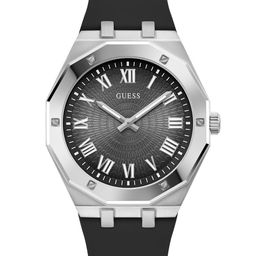 GUESS Men Textured Dial & Silicon Straps Analogue Watch GW0663G1-image-26