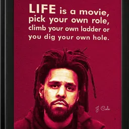 Chaka Chaundh J. Cole Quotes Wall Art-image-68