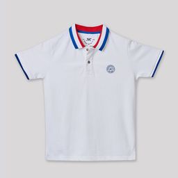 JUNIOR KILLER Boys Polo Collar Pure Cotton T-shirt-image-45