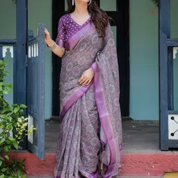 vj fashion Zari Saree-20