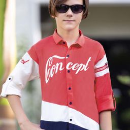 MashUp Boys Classic Opaque Printed Casual Shirt-image-47
