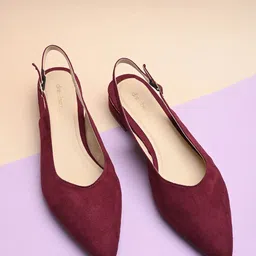 DressBerry Printed Party Slim Heeled Pumps-13