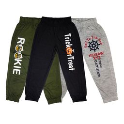 Surfbae Kids Pack Of 3 Printed Cotton Joggers-image-14