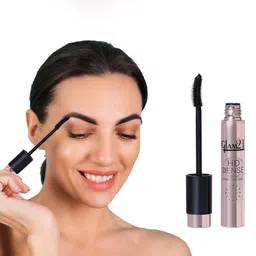 GLAM21 Set Of 2 Peppy Vibes Matte Eyeliner- Moss & Curling Mascara - 10 ml- Black image 5