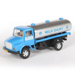 Centy Mother Dairy Plastic Pull Back Tanker Toy - Blue-picture-32