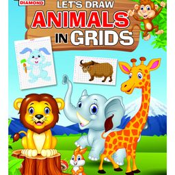 Let's Draw Animals In Grids Book - English-21