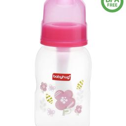 Babyhug Cereal Feeder With Spoon Pink - 150 ml-26