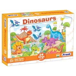 Frank Dinosaur Themed Jigsaw Puzzle Multicolour - 24 Pieces-11