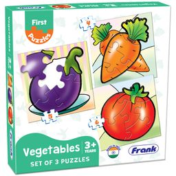Frank Vegetables Set of 3 Multicolour - 15 Pieces-15