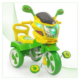 Dash Victor Musical Tricycle With Light & Under Seat Storage Space - Green-15